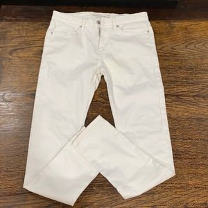 Topman Men’s White Denim Skinny Jeans 32/32